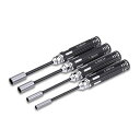ナットキーソケットドライバー六角精密ナットドライバーRC用4個セット(4mm5.5mm7mm8mm)