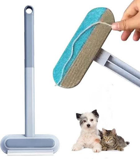 Care Supplies - Baoswang抜け毛取りブラシ猫犬用毛玉取りホコリ抜け毛取りクリーナー乾湿両用ワイパー多機能ペット毛対応繰り返し使用可掃除ブラシ衣類寝具カーペットシートソファー用
