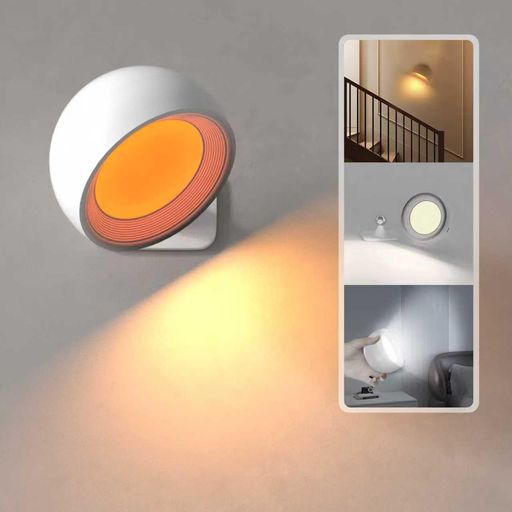 LUTWブラケットライトLEDスポットライト【4段階調光調色アンバー光色】リモコン付ウォールライト壁掛け..