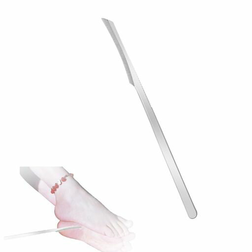 YUANXINWLペディキュアナイフ角質削りナイフ死んだ皮膚を取り除きかかとを滑らかにするための簡単に1個..