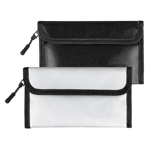 nalaina2個セット耐火バッグ耐火防水ケース防災バッグ防災グッズ耐火ドキュメントバッグ防爆防水防災防..