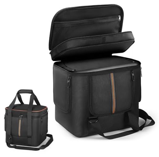 SHEAWA for Jackery ポータブル電源 2000 ケース 収納ケース バッグ 耐衝撃 頑丈 ナイロン ケーブルや小物類も収納可能 互換品 アクセサリー