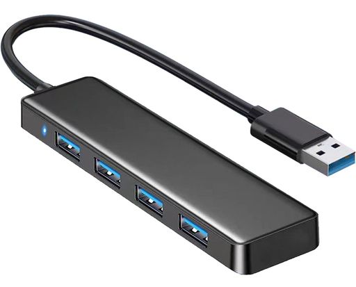 VIENON USB 3.0 ハブ 4ポート USBハブ USBスプリッター USBエクスパンダー ノートパソコン Xbox、フラッシュドライブ、HDD、コンソール、プリンター、カメラ、キーボード、マウス用 (充電不可)
