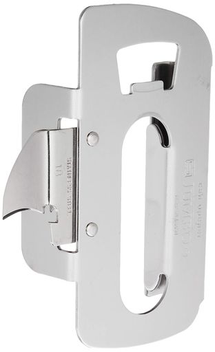 サイズ:128x69x29mm 重量:180g 材質:本体/ステンレススチール、刃部/ステンレス焼入れ鋼