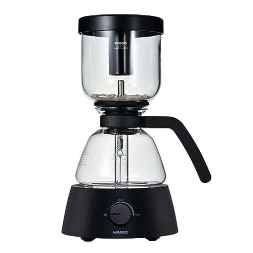 HARIO(ハリオ) Electric Coffee Syphon 3杯用 実用容量360mL ブラック 電気式 サイ...