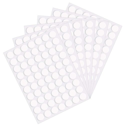 Segarty両面テープ丸型はがせる420枚10mm超強力透明防水粘着固定のり残らず家庭オフィス寮学校会社など適用多機能掲示用写真張り付け生活品