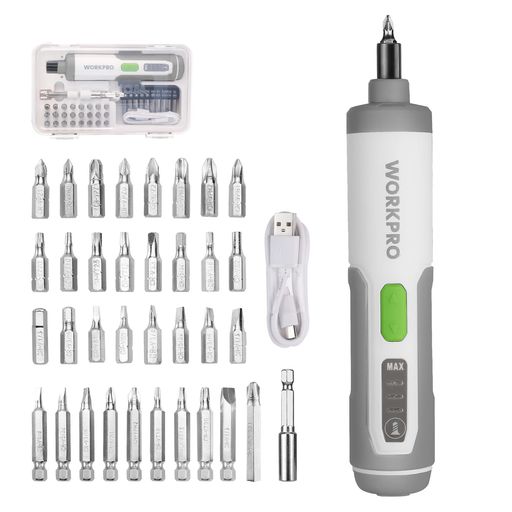 WORKPRO ưɥ饤С ɥ饤Сå ɥ쥹ɥ饤С 3.6V ż ưؼ ȥ륯Ĵǽ ư LED饤...