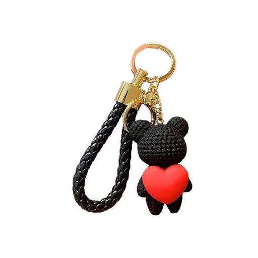 [UOPR]ソンジェ背負って走れキーホルダーソンジェソルキャラクター同型ハート熊ペンダントキーチェーン..