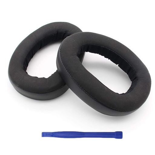 交換用イヤークッションはゼンハイザーGSP600GSP500GSP670GSP550ヘッドフォン用です 丈夫なプロテインレザーと低反発素材で作られたイヤーパッドは滑らかな表面で快適な手触りです 100%新品&amp;高品質、ヘッドホンの交換修理に最適。使い古したイヤーパッドクッションの交換は簡単 耳にフィットするフィット感は、よりしっかりとしたメモリーフォームクッションにより、お客様の環境から音を完全に分離し、ヘッドフォンから受けるすべてのビートを強化します パッケージ内容:交換用イヤーパッド1組。Adhiperは、連絡しやすいカスタマーサービスを提供します