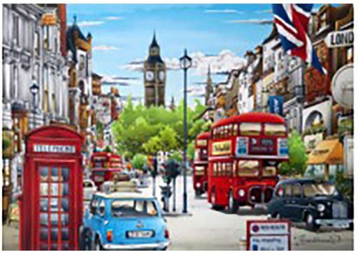 WENTWORTH WOODEN PUZZLES 木製ジグソーパズル SW1 WHITEHALL-MAXI