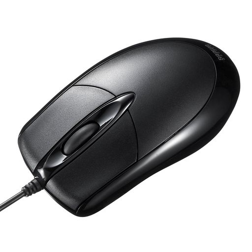 Optical Mouse - サンワサプライ(SanwaSupply)有線マウスUSBA接続光学式大型ブラックMA-130HUBK