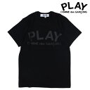 コムデギャルソン PLAY Tシャツ 半袖 COMME des GARCONS レディース PLAY T-SHIRT AZ-T187 ブラック