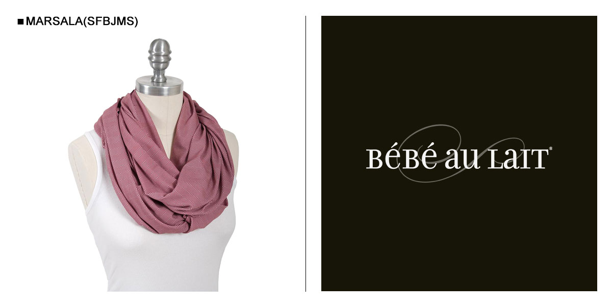 BEBEAULAIT授乳ケープベベオレナーシングカバーストールJERSEYNURSINGSCARFコットン