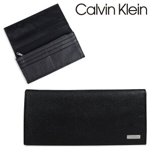 Calvin Klein カルバンクライン 財布 メンズ 長財布 小銭入れ付 YEN SECRETARY ブラック 79219