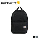 【最大1000円OFFクーポン配布中】 carhartt カーハート リュック バッグ バックパック メンズ レディース BACKPACK ブラック グレー 黒 110313