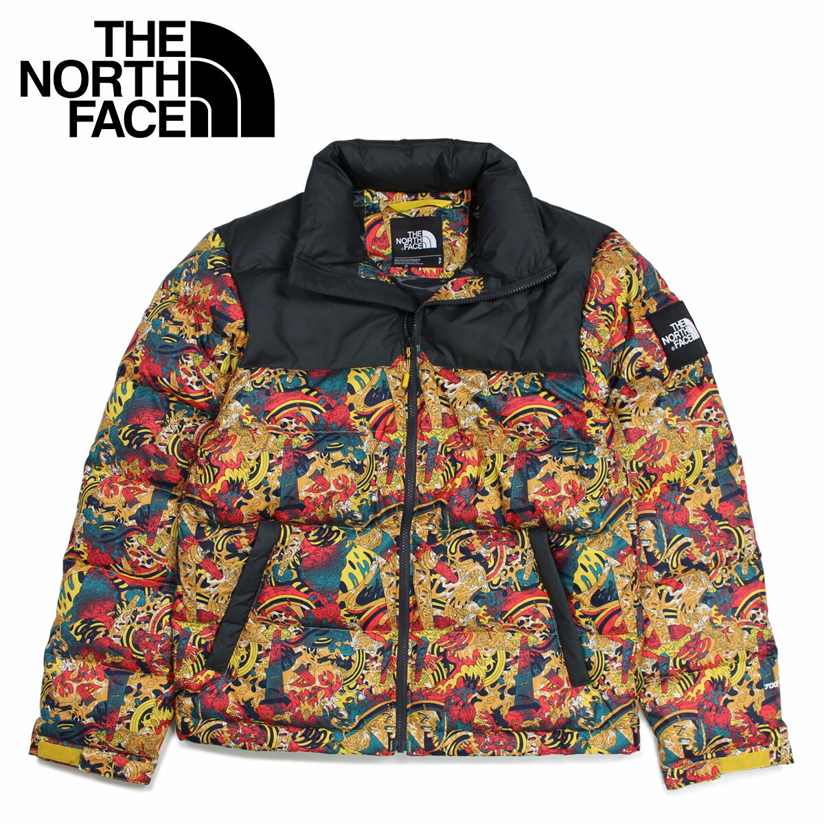 楽天シュガーオンラインショップ【最大1000円OFFクーポン配布中】 THE NORTH FACE ノースフェイス ダウン ヌプシ ジャケット アウター メンズ レディース 1992 NUPTSE JACKET マルチカラー T92ZWE9XP