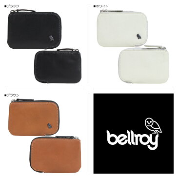 Bellroy ベルロイ 財布 二つ折り メンズ レディース ラウンドファスナー CARD POCKET ブラック ホワイト ブラウン 黒 WCPA