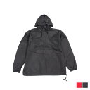  Cardinal Activewear カーディナルアクティブウェア パーカー アノラック プルオーバー ジャケット アウター メンズ レディース NYLON HOODED WINDBREAKER PULLOVER ブラック レッド 黒