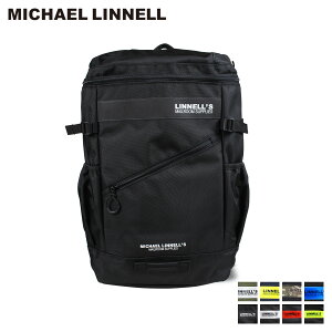 【最大1000円OFFクーポン配布中】 MICHAEL LINNELL マイケルリンネル リュック バッグ 32L メンズ レディース バックパック BOX BACKPACK ブラック ネイビー カーキ 黒 ML-020