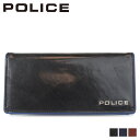 【最大1000円OFFクーポン配布中】 POLICE ポリス 財布 長財布 メンズ レザー TERAIO LONG WALLET ブラック ネイビー ダーク ブラウン 黒 PA-70002