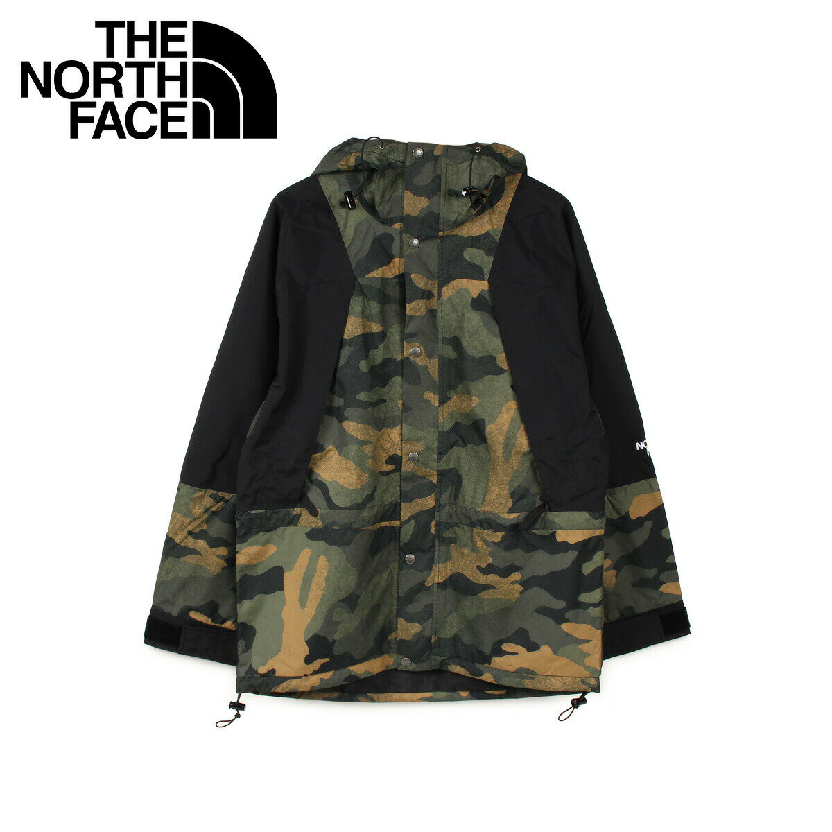 ノースフェイス マウンテンジャケット メンズ THE NORTH FACE ノースフェイス ジャケット マウンテンジャケット アウター メンズ 迷彩柄 1994 SEASONAL RETRO MOUNTAIN LIGHT JACKET グリーン NF0A3XEE