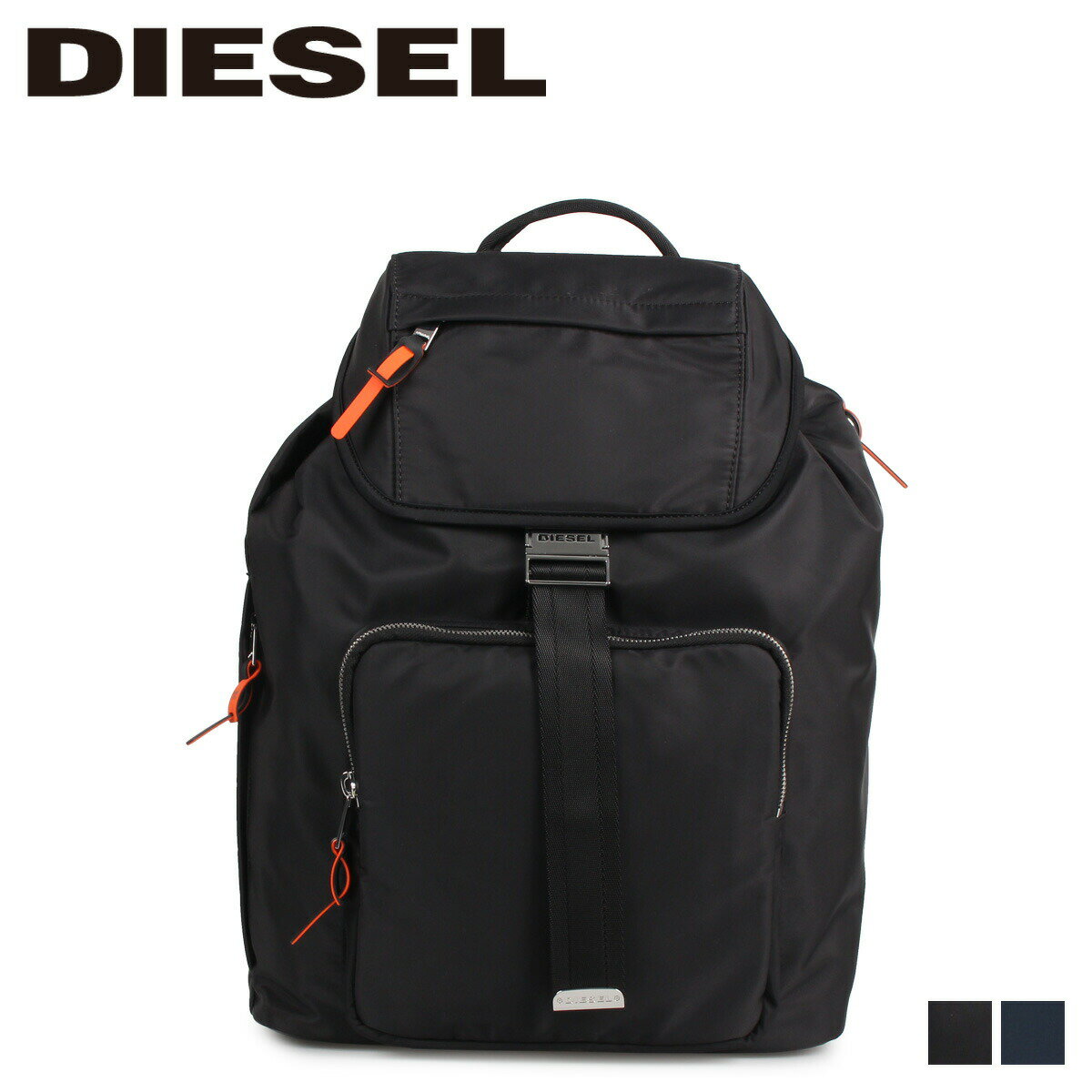 【最大1000円OFFクーポン配布中】 DIESEL ディーゼル アンディ リュック バッグ バックパック メンズ ADANY RIESE ブラック ネイビー 黒 X06476-PR027