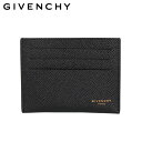 ジバンシィ パスケース 【最大1000円OFFクーポン配布中】 GIVENCHY ジバンシー パスケース カードケース ID 定期入れ メンズ 本革 LEATHER EROS CARD HOLDER ブラック 黒 BK6003