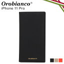 【最大1000円OFFクーポン配布中】 Orobianco オロビアンコ iPhone11 Pro ケース スマホケース 携帯 手帳型 アイフォン メンズ レディース GOMMA BOOK TYPE SMARTPHONE CASE ブラック グレージュ オレンジ 黒 ORIP-0007-11Pro