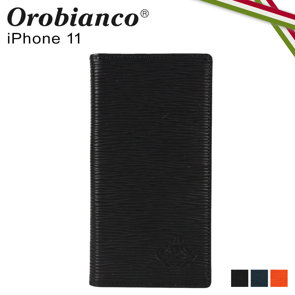 Orobianco オロビアンコ iPhone11 ケース スマホケース 携帯 手帳型 アイフォン  ...