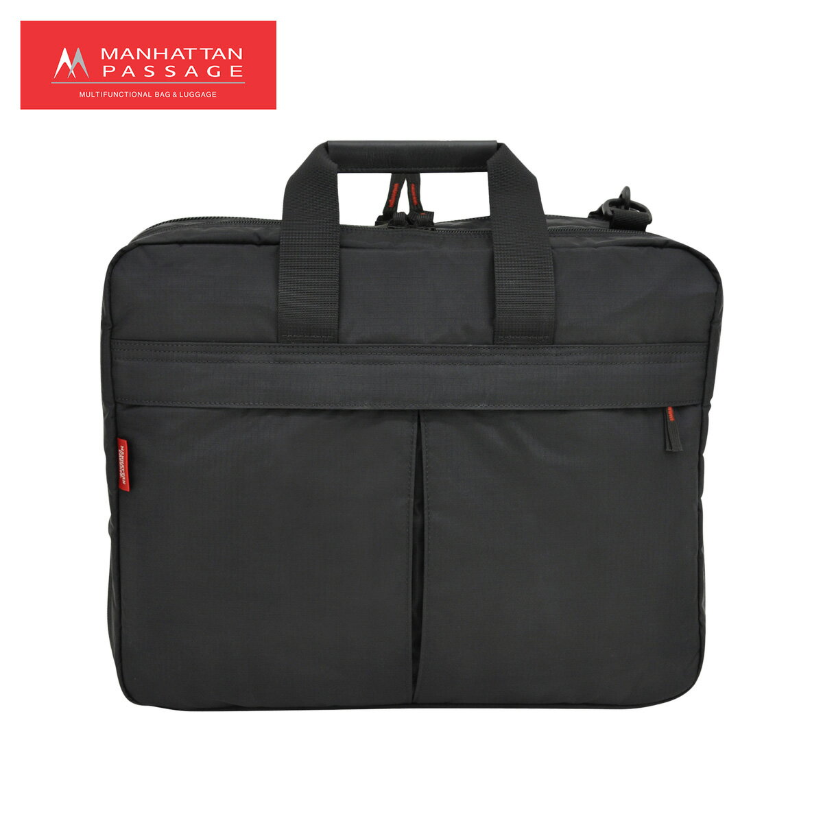 MANHATTAN PASSAGE マンハッタンパッセージ バッグ ショルダーバッグ ビジネスバッグ ブリーフケース メンズ 17L SKY OFFICE ブラック 黒 2070