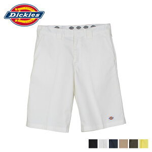 ں1000OFFݥ Dickies ǥå ϡեѥ 硼ȥѥ  13 INCH POCKET WORK SHORTS ֥å ۥ磻 ͥӡ ١ ꡼    DK006825