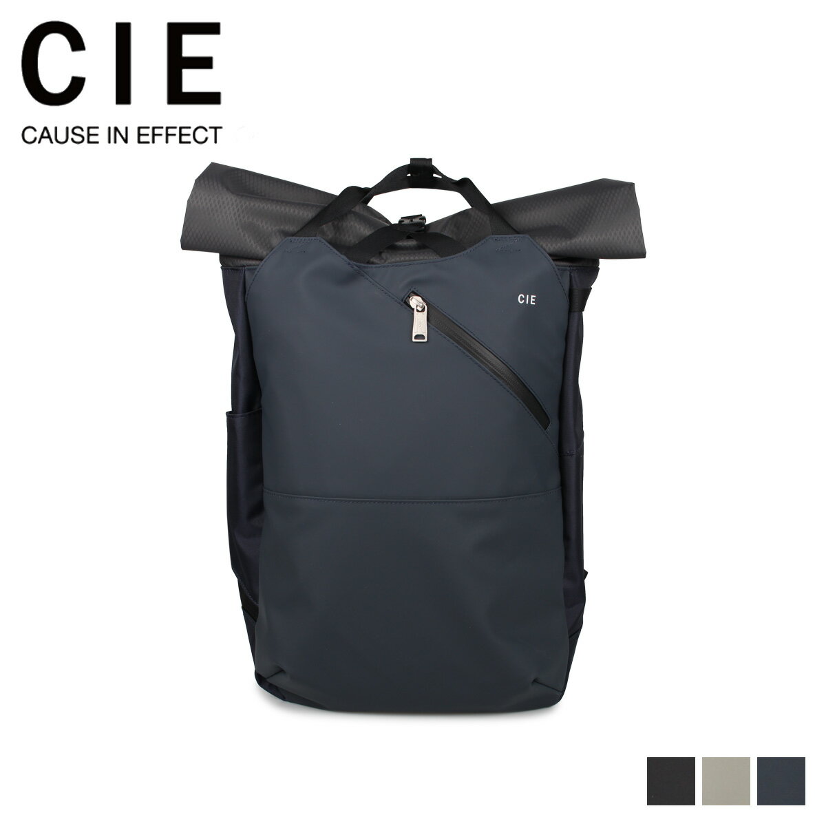 シー CIE リュック バッグ バックパック メンズ レディース VARIOUS ブラック グレー ネイビー 黒 021801