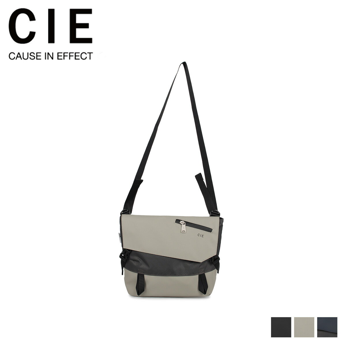 シー CIE バッグ ショルダーバッグ メンズ レディース 防水 撥水 軽量 VORIOUS ブラック グレー ネイビー 黒 021802