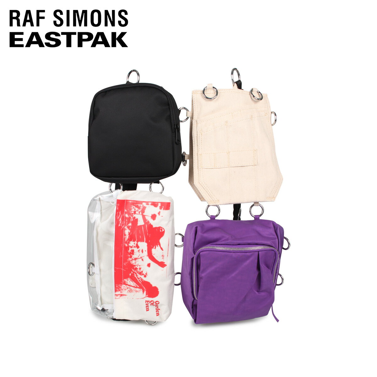 RAF SIMONS ラフシモンズ EASTPAK イーストパック リュック バッグ バックパック メンズ レディース コラボ POCKETBAG LOOP マルチカラー EK39FB95