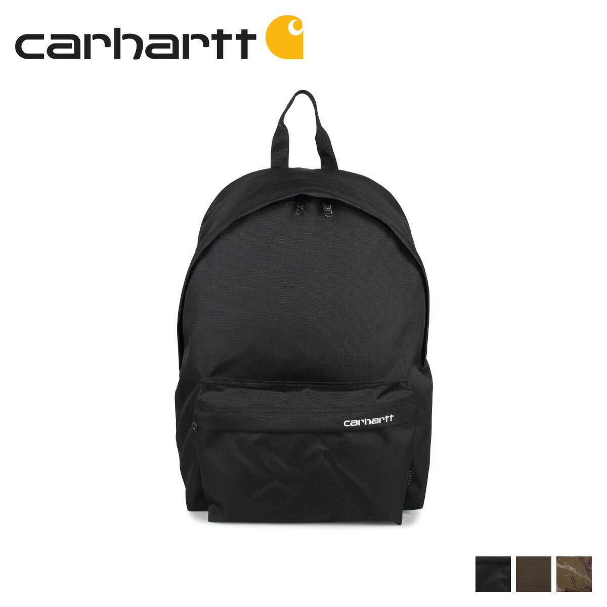 【最大1000円OFFクーポン配布中】 carhartt WIP カーハート リュック バッグ バックパック メンズ レディース 迷彩 撥水 PAYTON BACKPACK ブラック カーキ カモ 黒 I025412