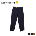 【最大1000円OFFクーポン配布中】 carhartt WIP カーハート パンツ ワークパンツ ペインターパンツ メンズ SINGLE KNEE PANT ブラック ネイビー ブラウン 黒 I026463