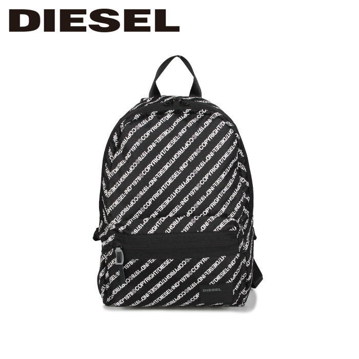 DIESEL ディーゼル リュック バッグ バックパック メンズ MIRANO ブラック 黒 X06264-PR390