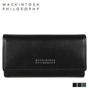 MACKINTOSH PHILOSOPHY マッキントッシュ フィロソフィー キーケース キーホルダー メンズ レディース 4連 本革 KEY CASE ブラック ネイビー 黒 MAP-0070119