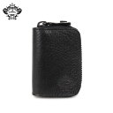 Orobianco オロビアンコ キーケース キーホルダー スマートキーケース メンズ ラウンドファスナー KEY CASE ブラック 黒 ORS-090800