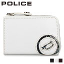 POLICE ポリス 財布 二つ折り メンズ イーブン L字ファスナー EVEN WALLET ブラック ホワイト ブラウン 黒 白 PA-5509