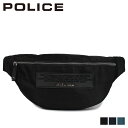 【最大1000円OFFクーポン配布中】 POLICE ポリス バッグ ウエストバッグ ボディバッグ メンズ レディース BODY BAG ブラック ネイビー グリーン 黒 PA-64001