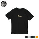 バターグッズ BUTTER GOODS Tシャツ 半袖 メンズ クルーネック CLASSIC LOGO TEE ブラック ホワイト ネイビー グリーン イエロー...