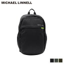  マイケルリンネル MICHAEL LINNELL リュック バッグ バックパック メンズ レディース 21L 撥水 軽量 EXPAND BACK PACK ブラック グレー カーキ 黒 MLEP-02