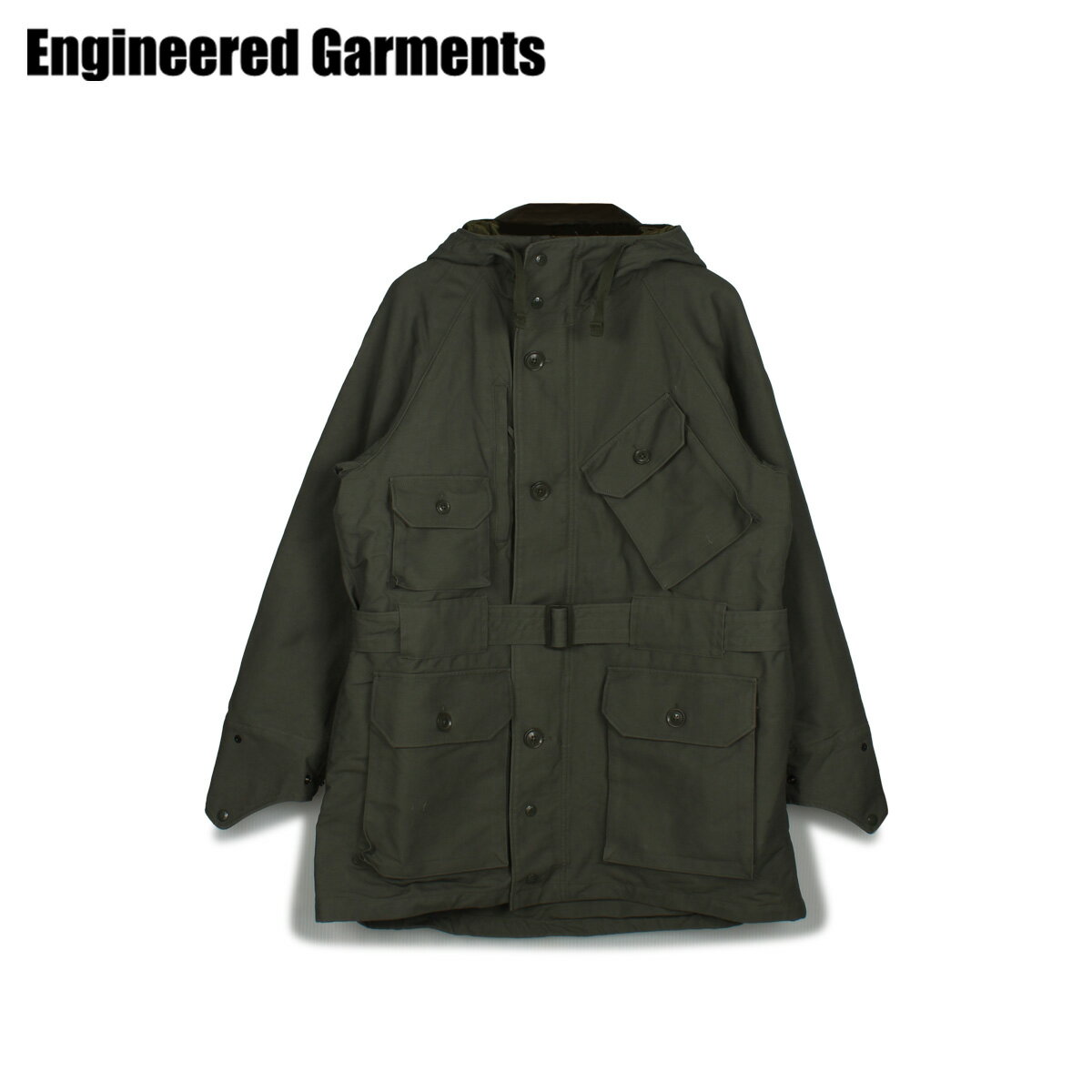 楽天シュガーオンラインショップ【最大1000円OFFクーポン配布中】 ENGINEERED GARMENTS エンジニアド ガーメンツ フィールドパーカー ジャケット アウター メンズ FIELD PARKA-DOUBLE CLOTH オリーブ 20F1D032