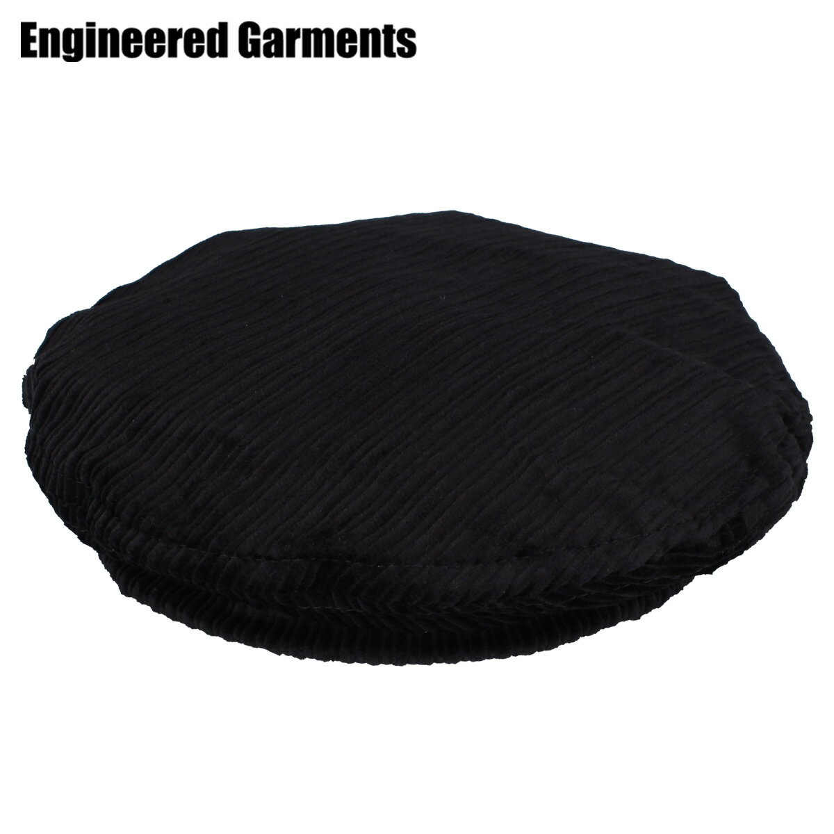 【最大1000円OFFクーポン】 ENGINEERED GARMENTS エンジニアド ガーメンツ ハット 帽子 ベレー帽 メンズ レディース BERET HI-LO CORDUROY ブラック 黒 20F1H005