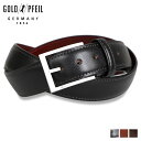 【最大1000円OFFクーポン配布中】 GOLD PFEIL ゴールドファイル ベルト メンズ 本革 LEATHER BELT ブラック ブラウン ダークブラウ...