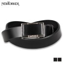 【最大1000円OFFクーポン配布中】 NEWYORKER ニューヨーカー ベルト メンズ 本革 BELT ブラック ブラウン 黒 NY-5100121