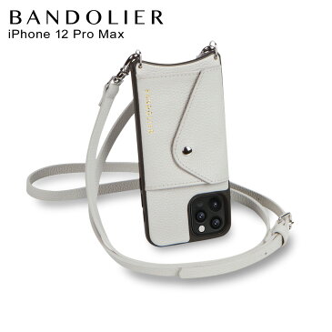 【最大1000円OFFクーポン】 バンドリヤー BANDOLIER iPhone 12 Pro MAX ケース スマホ 携帯 ショルダー アイフォン ドナ サイドスロット メンズ レディース DONNA SIDE SLOT LIGHT GREY グレー 14DON