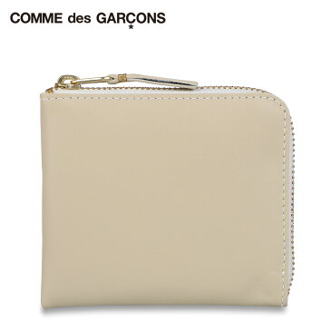 【最大1000円OFFクーポン】 COMME des GARCONS コムデギャルソン 財布 小銭入れ コインケース メンズ レディース L字ファスナー ARECALF ホワイト 白 SA3100