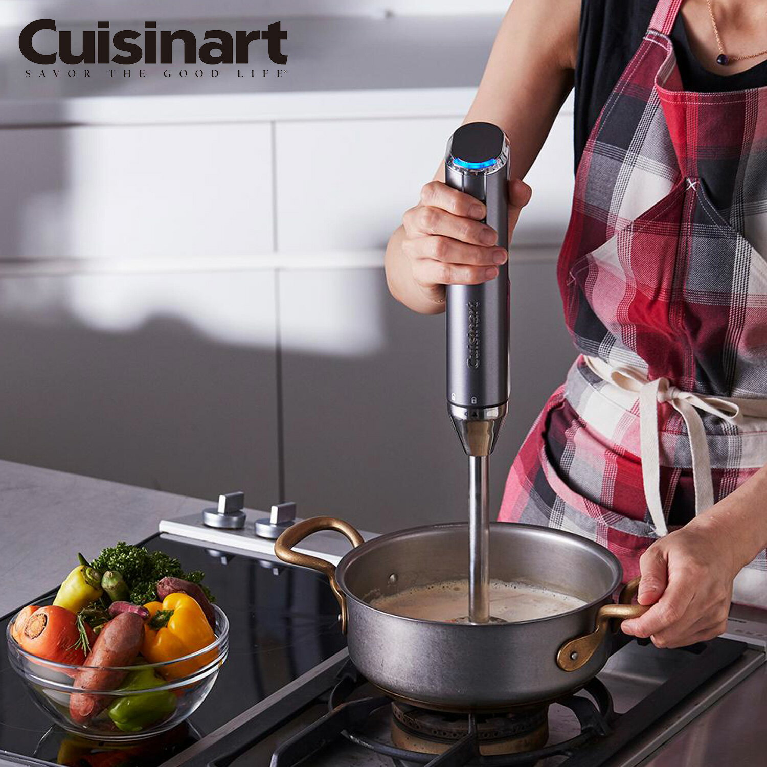 Cuisinart クイジナート ハンドブレンダー ミキサー コードレス 小型 RECHARGEABLE HAND BLENDER RHB-100Jのサムネイル